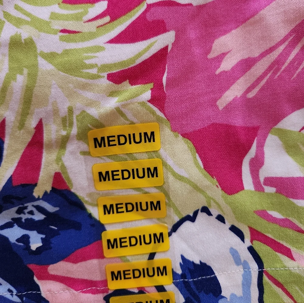 NWT Rafaella Cosmo Pink Hibiscus Pineapple Tennis Skort Beach Tropical Sz M - Picture 3 of 6